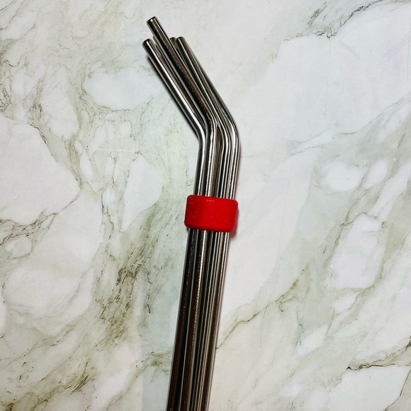 Joie Stainless Steel Straw Set (7pc) - Picture 3 of 4